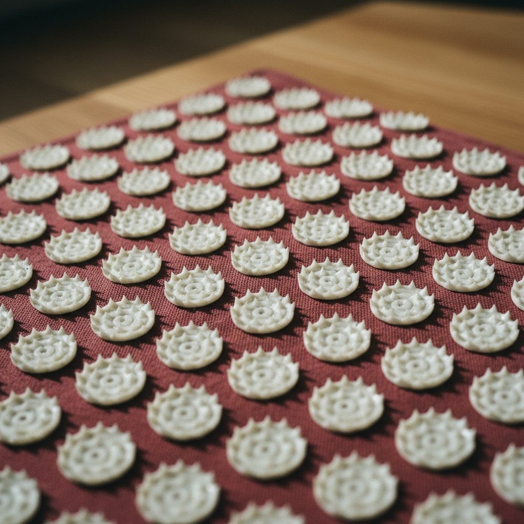 Acupressure mat detail